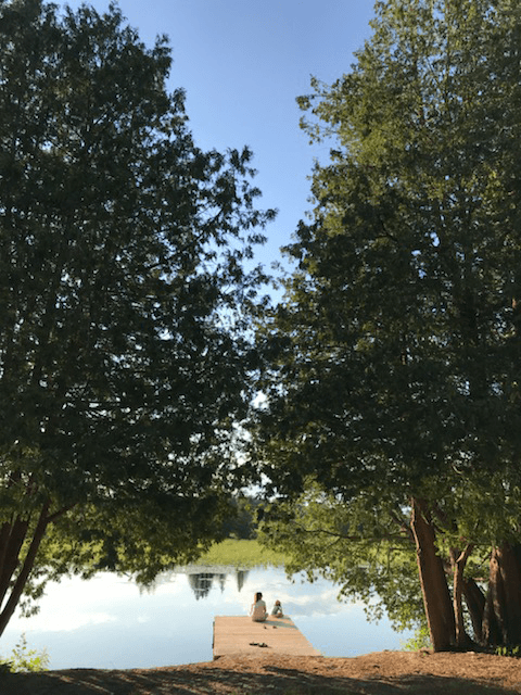Dock view at SUP the River on the Indian River