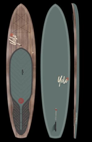 Hammerhead Woody 12' V-Hull Stand Up Paddle Board